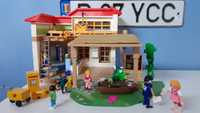 Playmobil casuta, magazin de înghețată si poștașul