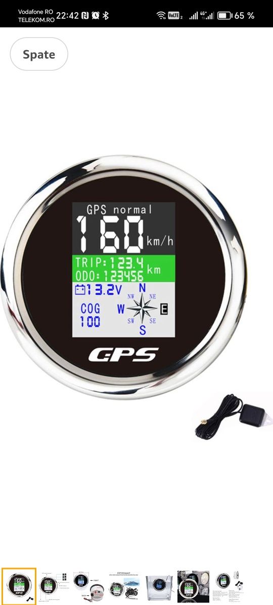 Vitezometru, Gps