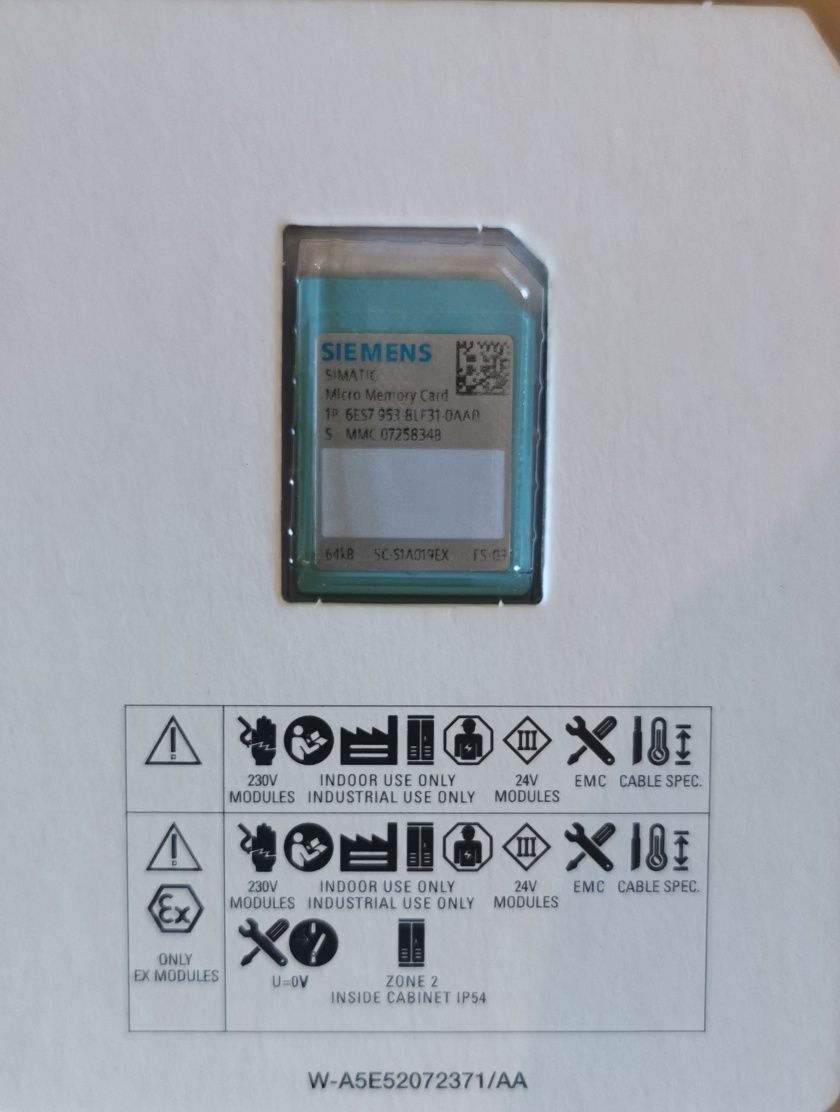 Card memorie Siemens Simatic S7