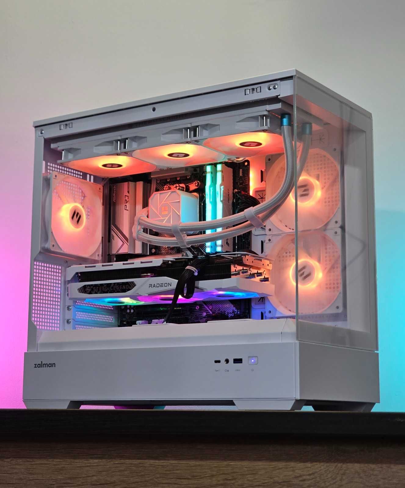 RX 7800XT 16GB/Ryzen 7-7700/RAM 32GB/SSD 1TB/Водно/Чисто Нов+Гаранция