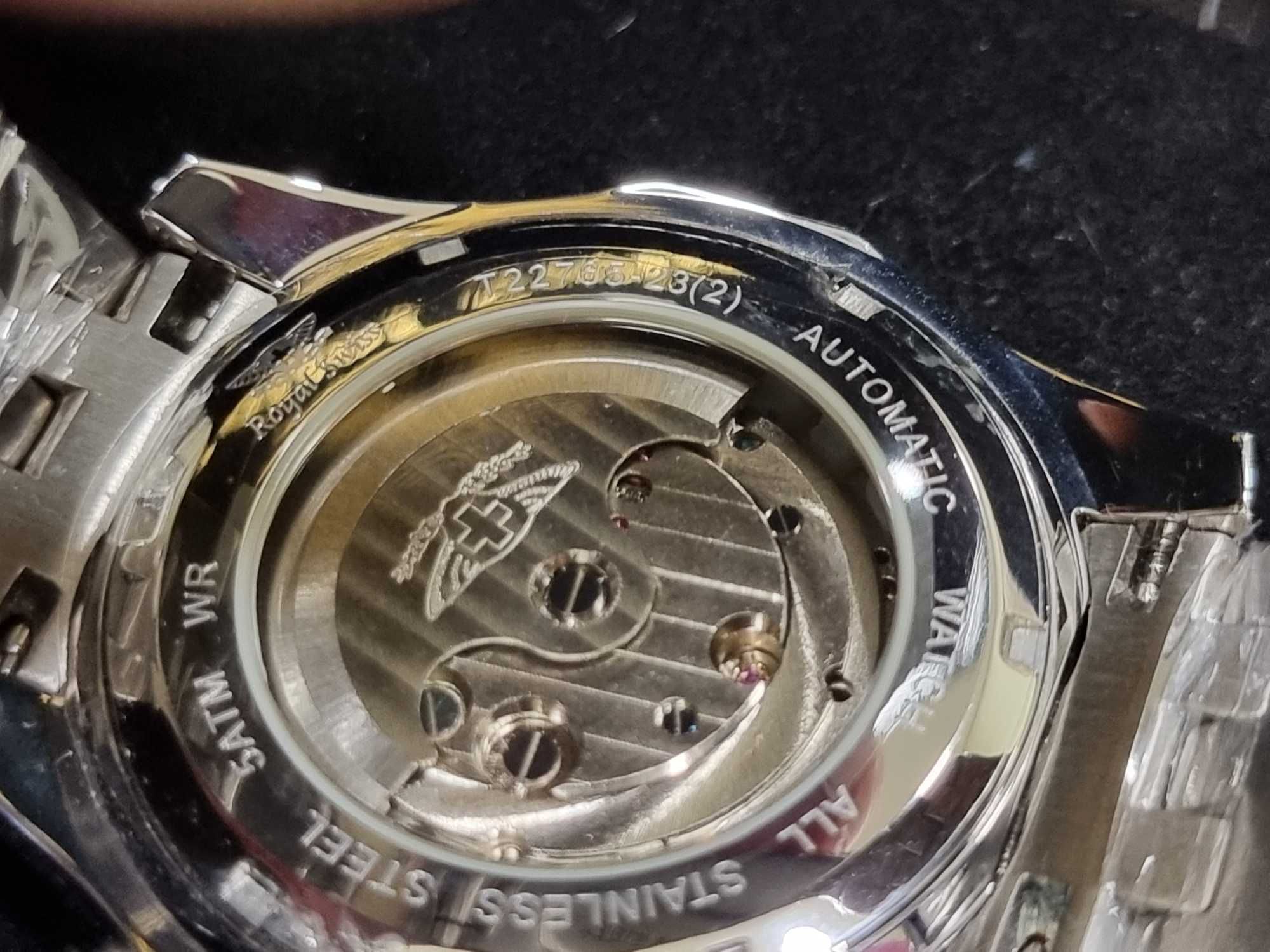 Мъжки механичен часовник Royal Swiss  45мм.