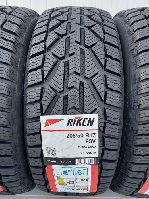 205/50 R17, 93V XL, RIKEN (by Michelin), Anvelope iarna M+S