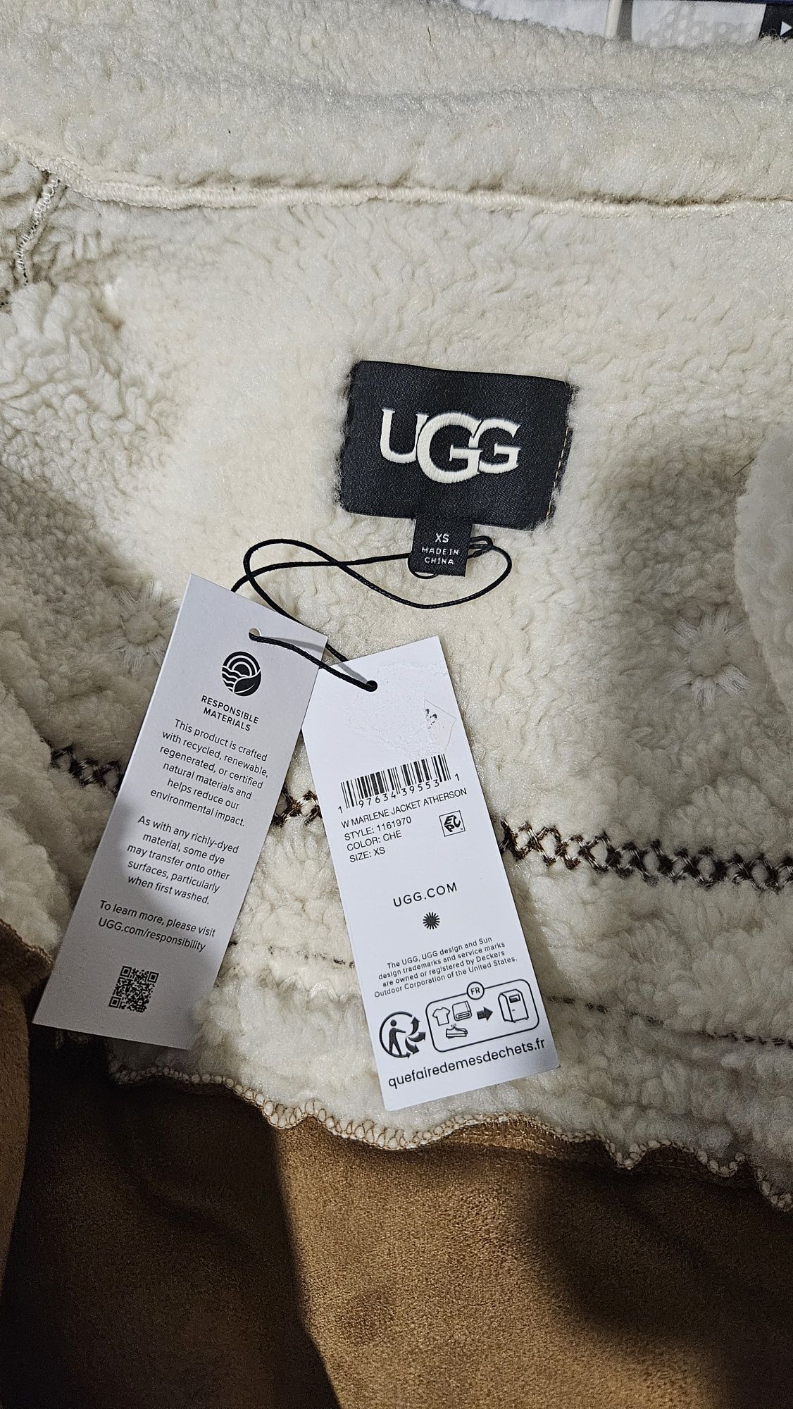 Geaca UGG Marlene Atherson - XS NOUA