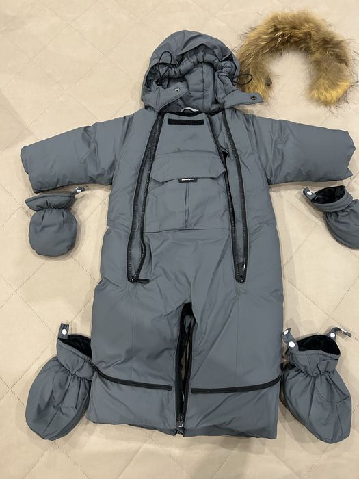 Зимний комбинезон, для новорожденного с 0 до 6 месяцев