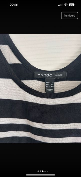 Rochie mango marimea s