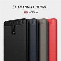 Husa Antisoc cu textura de carbon pentru Nokia 6