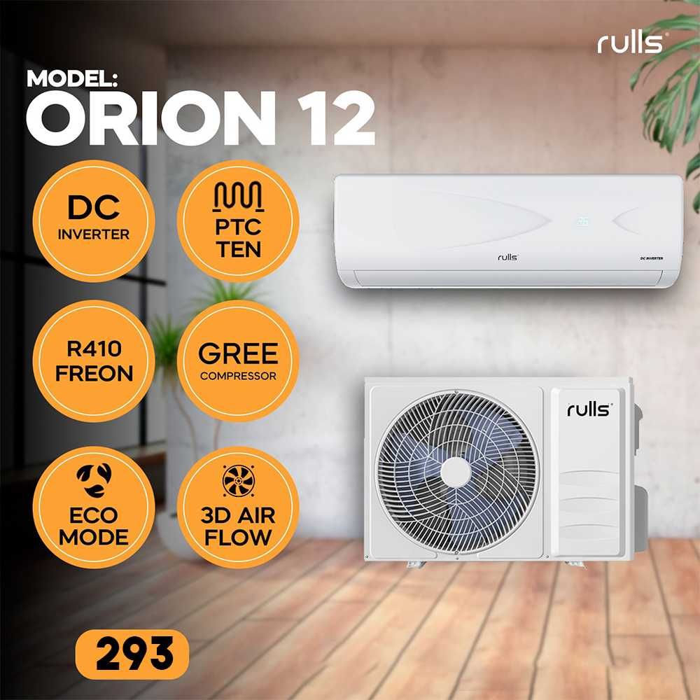 Кондиционер Rulls ORION 24 Рассрочка!