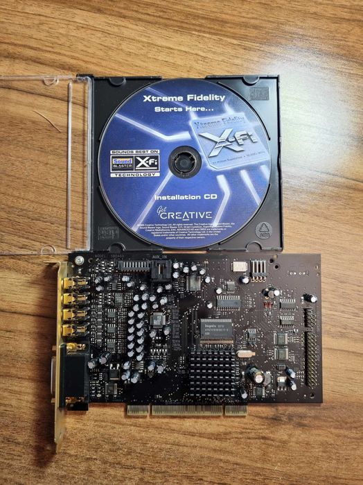 Creative Sound Card, X-Fi Audio SB0460 7.1 канала звукова карта
