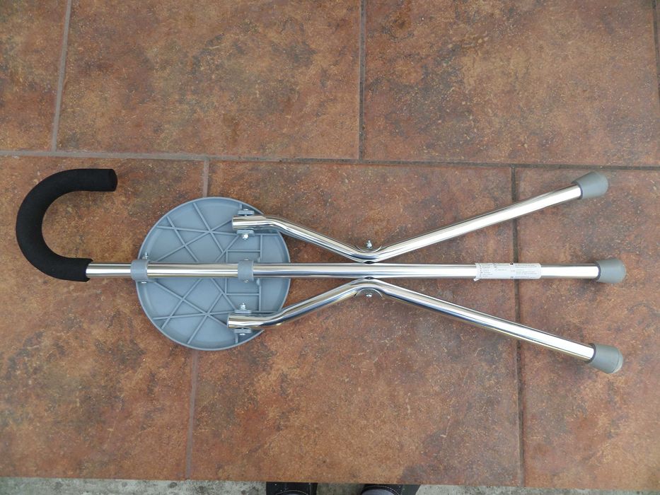 Scaun pliabil cu baston nou suporta 100kg,baston de spijin,drumetii