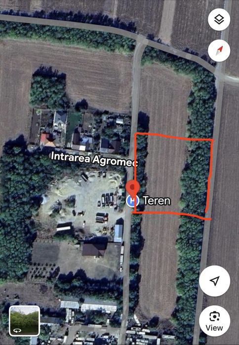 Teren intravilan Gradistea - Moara Vlasiei