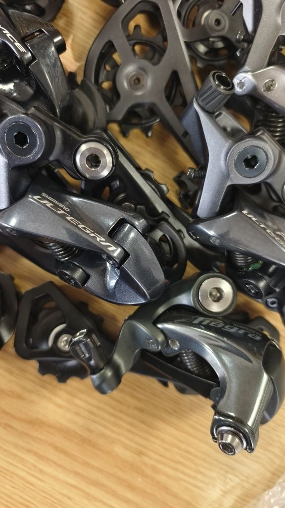 Задени и предни дерайльори Shimano 105,Ultegra,Dura Ace -SS,GS 11SP