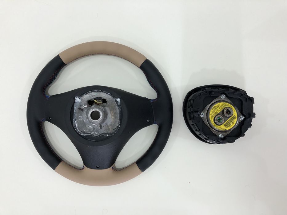 Volan BMW M paket seria 1 E87 E88 3 E90 E91 X1 E84 complet original