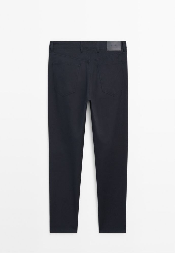 Pantaloni tip denim Massimo Dutti