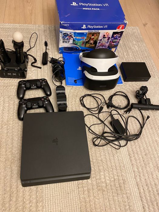 PS 4 1 TB slim +VR + joystik