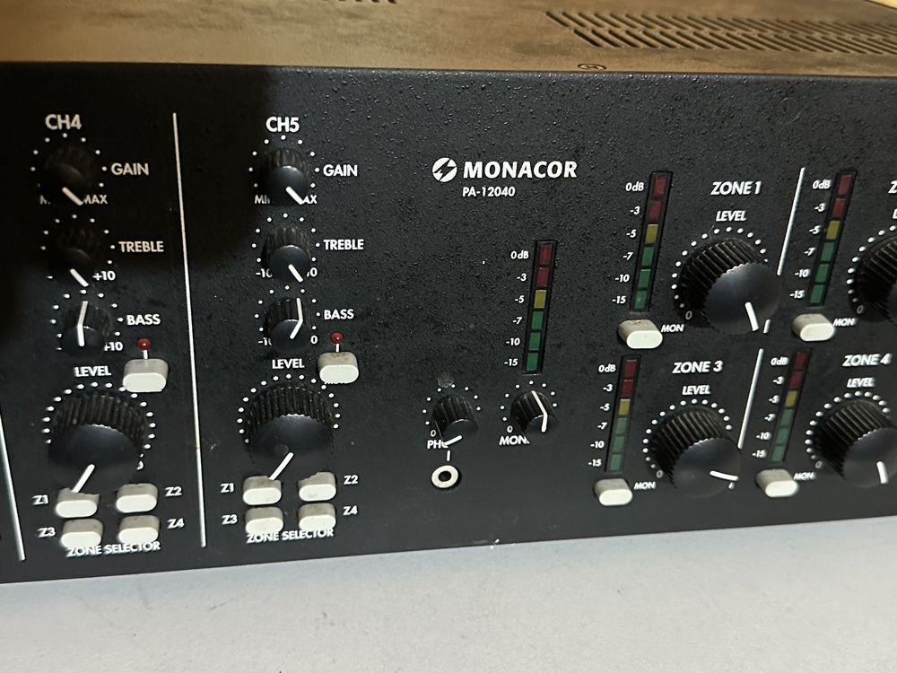 усилвател monacor pa-12040  4x120w