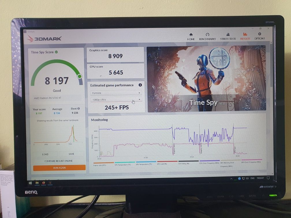 Unitate PC portabila, configurabila, i5-9500, 16gb ram, RX 5700xt 8gb