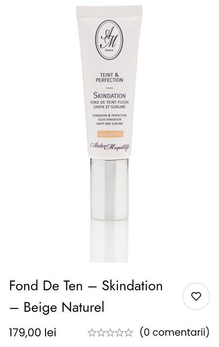 Make-up Fond de ten Maria Păuna, trusa sprâncene, creion ochi