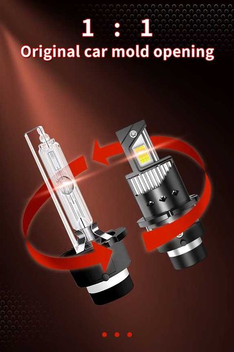 LED Крушки D2S - D series +300 %