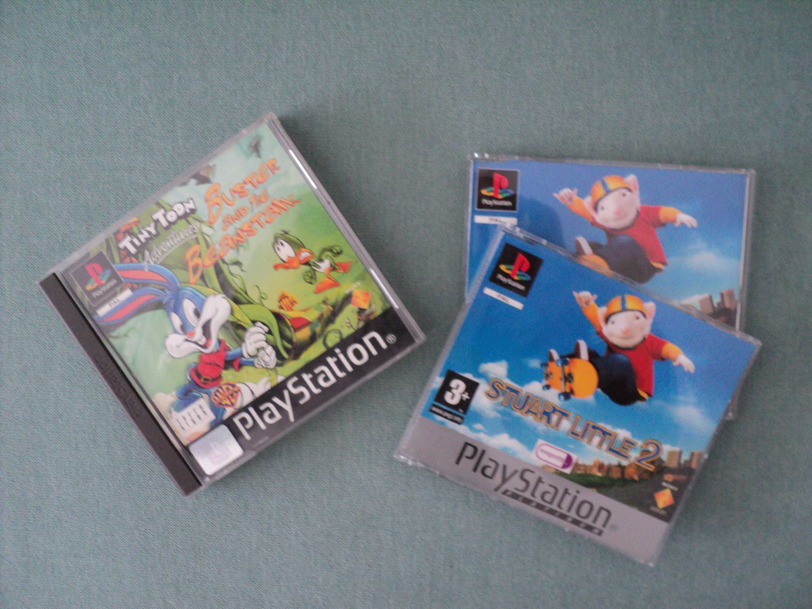 ULTIMELE jocuri PlayStation / PS One 3+ani Stuart Little 2 si Buster..