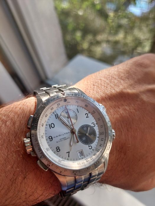 Ceas Hamilton Khaki Eto cronograf quartz swiss made