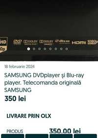 Dvd și Blu-ray Player SAMSUNG