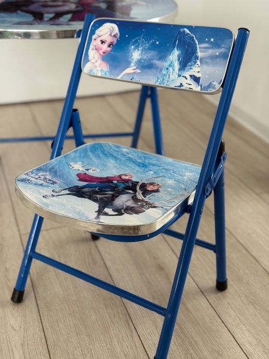 Детска маса със стол леденото кралство
