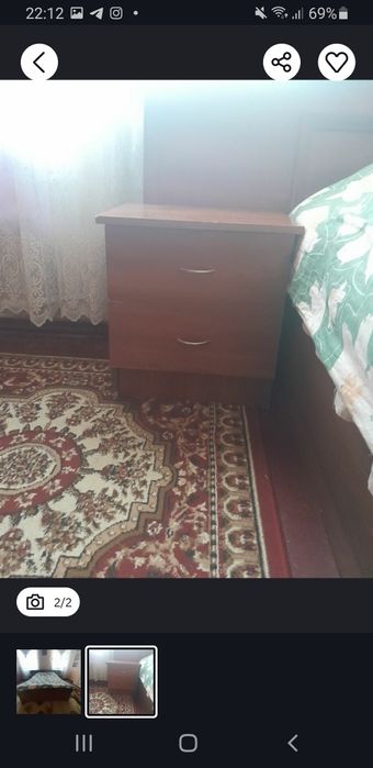 Спални мебел срочна сотилади