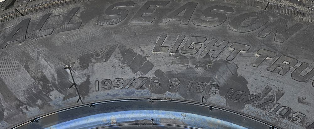 195/75 R16C, 107R, RIKEN (by Michelin), Anvelope all season M+S