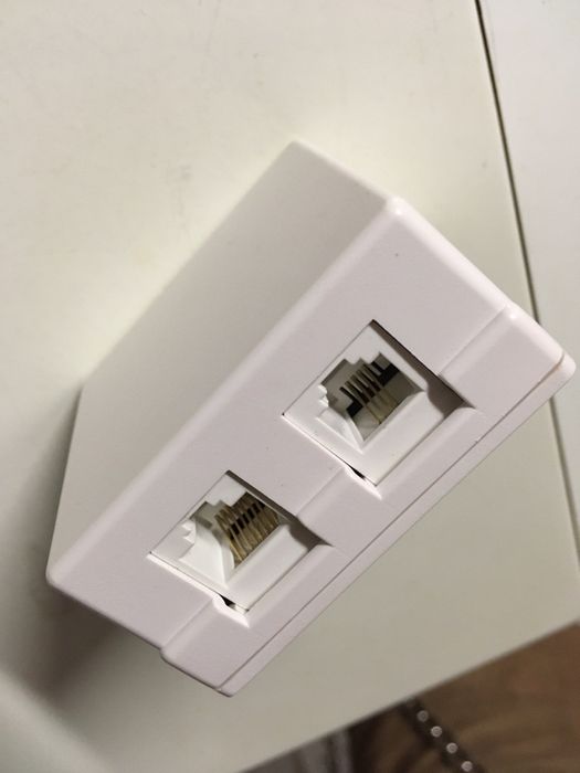 Priza utp + telefon, aparenta
