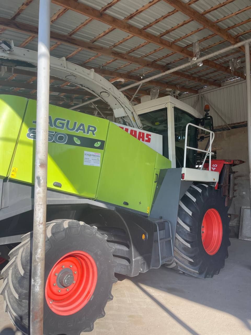 Claas Jaguar 850. Yangi texnikamiz yetib keldii.. Namangan Uychi tuman