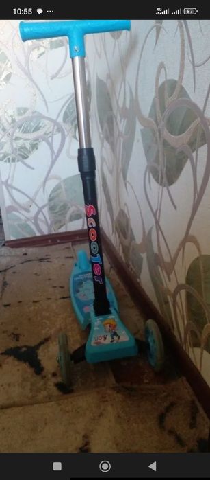 Самокат почти новый