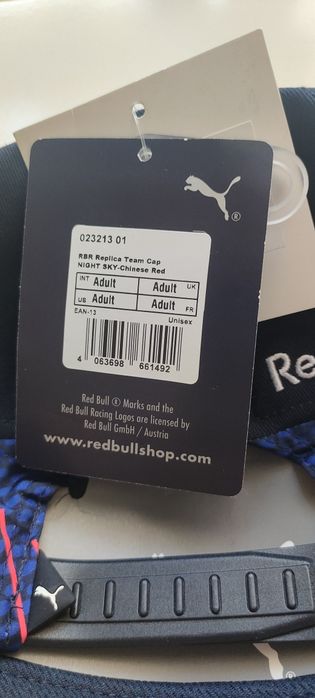 Șapcă Red Bull Racing F1 Puma Team Baseball Hat - Navy