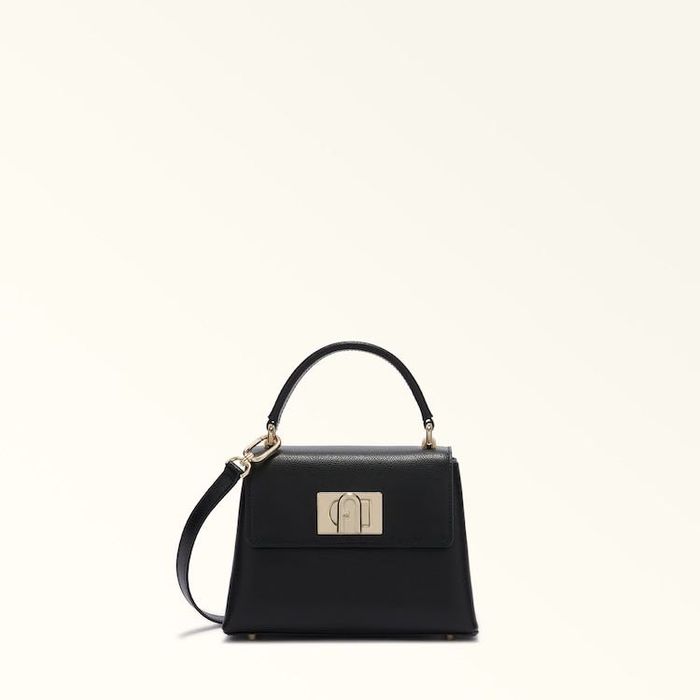 Черна чанта Furla