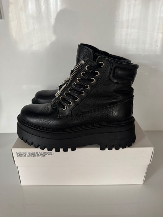 Боти естествена кожа BRONX