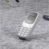 Mini Telefon, Dual Sim, Tip breloc Ideal situatii de urgenta, BT, MP3