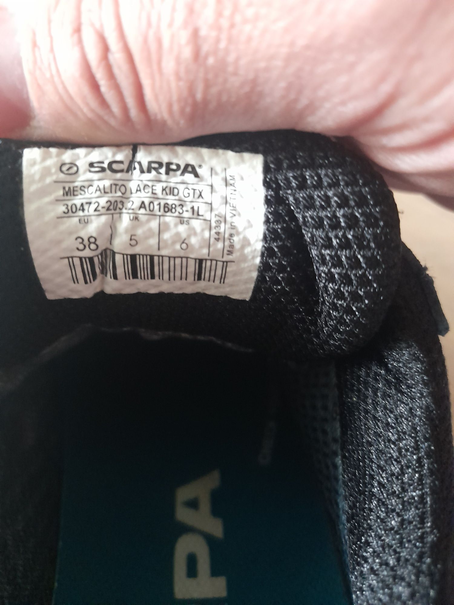 SCARPA gore-tex дамски обувки 38 номер.