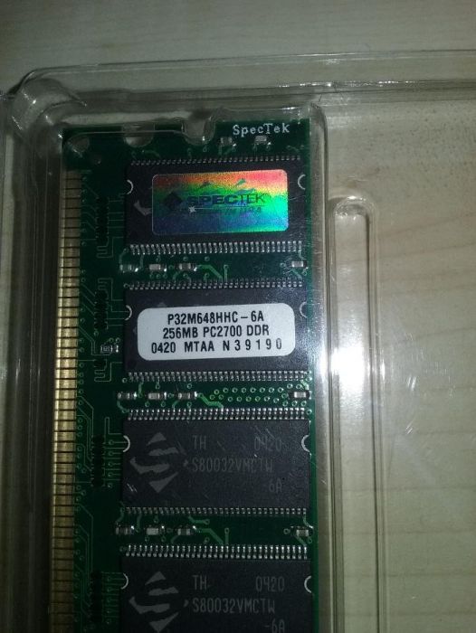 Memorie RAM SpecTek 256MB PC2700 DDR