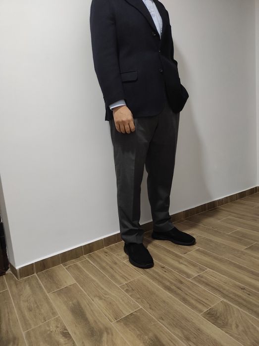 Costum bărbătesc lână made in Italy/cămașă