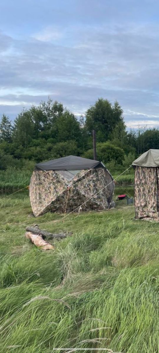 Продам зимнюю палатку +баня Астана