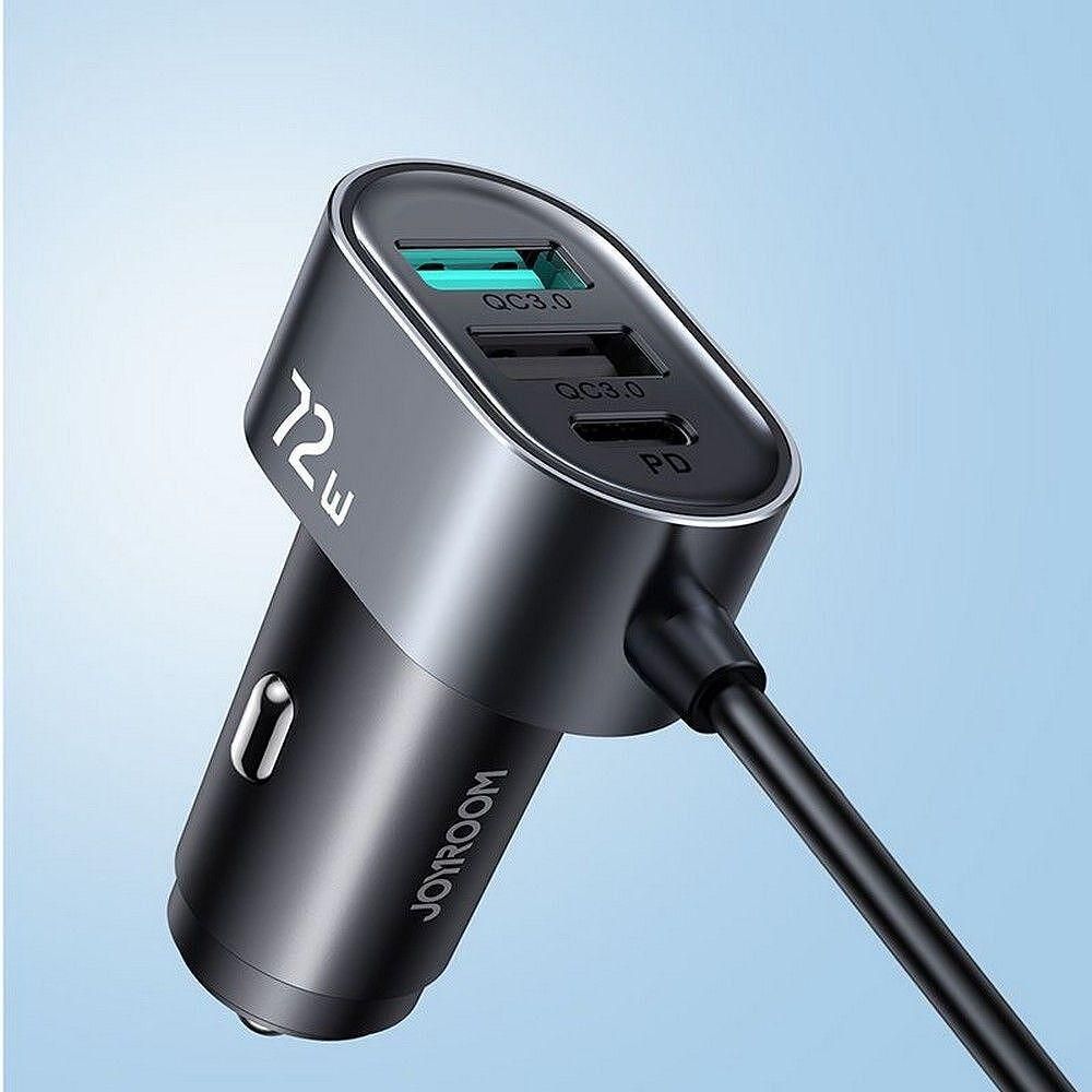 Разклонител за автомобил joyroom jr-cl05 / 5 port 72w