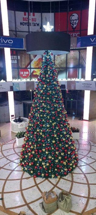 Президентские ёлки от 5 метров да 40 метров