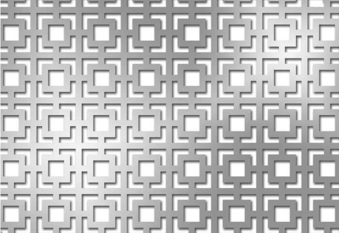 Tabla perforata decorativa