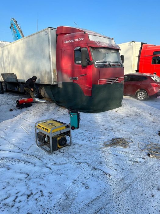 Отогрев авто