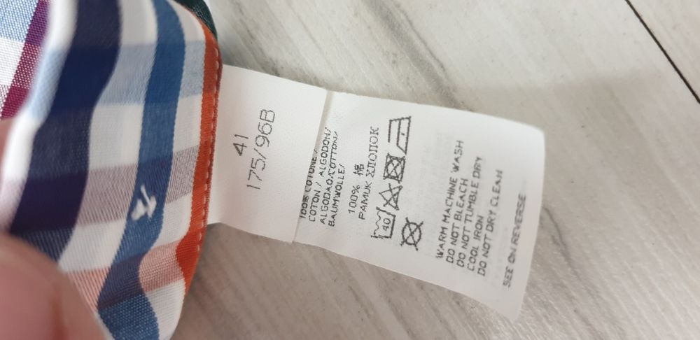 Paul & Shark  Cotton Mens Size 41 M - L ОРИГИНАЛ! Мъжка Риза!