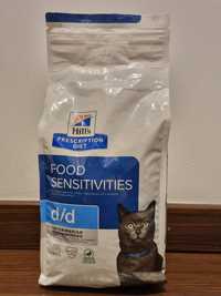 Hills Prescription Diet Food Sensitivities D/D 3kg