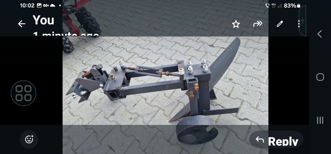 Plug motosapa motocultor mototractor tractor mic