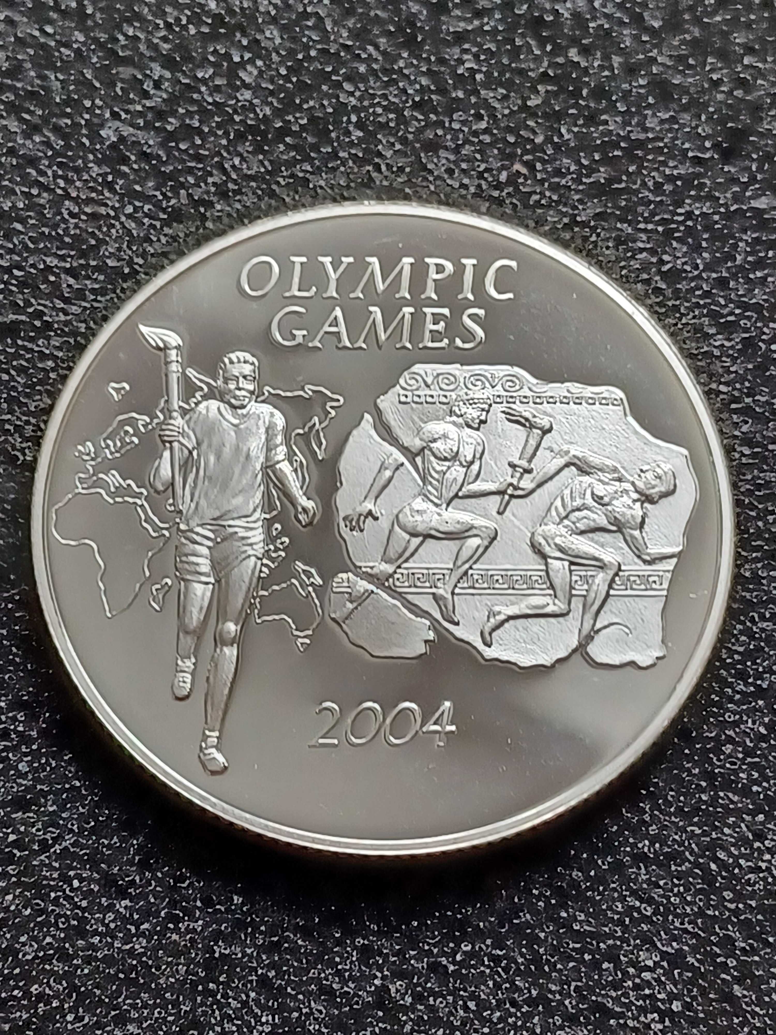 moneda originala argint Ghana 500 sika 2003 necirculata