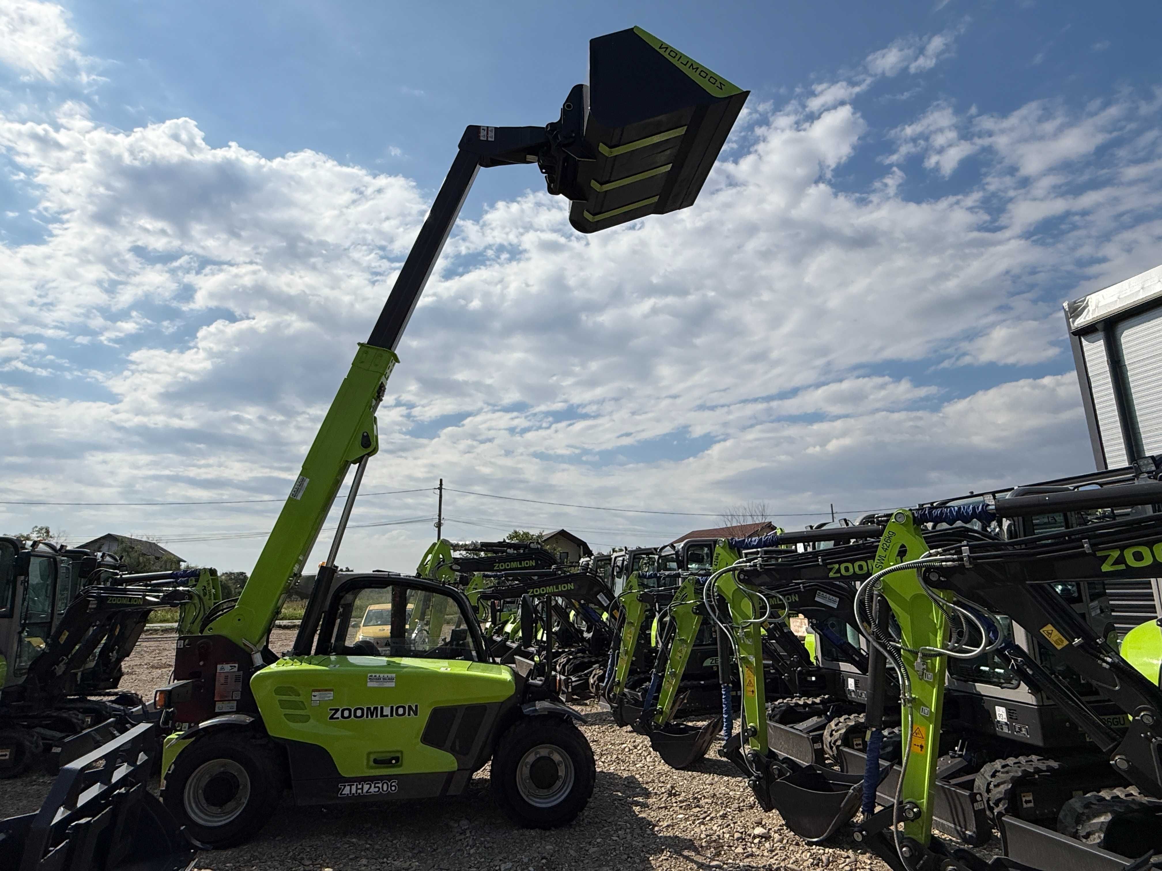 Incarcator Telescopic NOU 2,5t/6m Telehandler / Manitou Motor Kubota