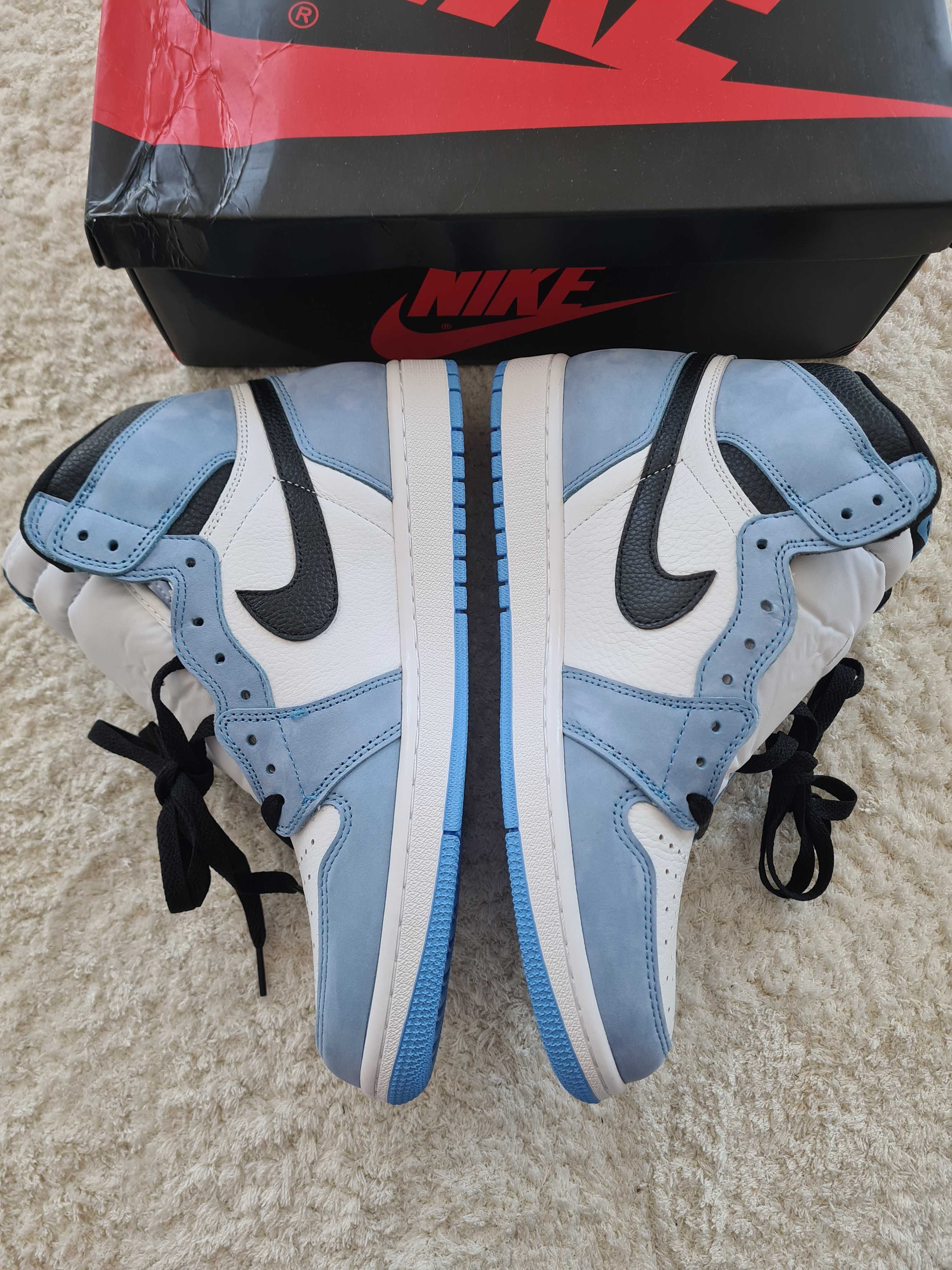 Nike Air Jordan 1 University Blue, /marimi 42,43/ Premium