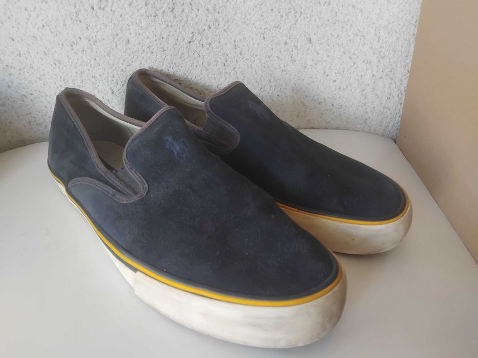 Ralph Lauren 100% оригинални спортни обувки / кецове - естествена кожа